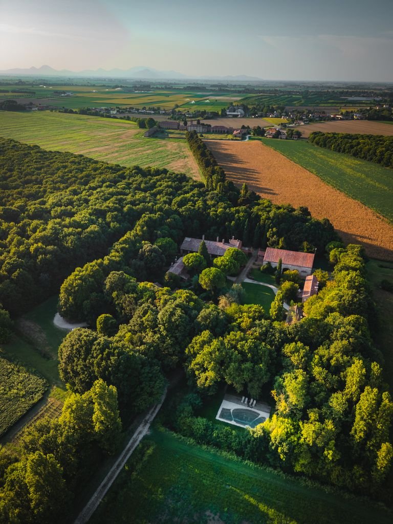 Drone photography Jacksonville FL.
Aerial view of rural property