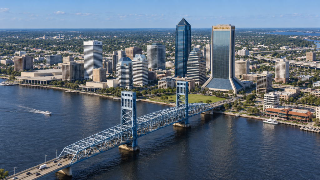 Aerial Jacksonville, FL